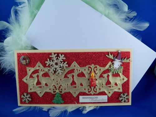 Weihnachten doppelkarte - 3d, weihnachten-doppelkarte