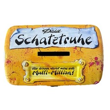 Diddl Mouse Maus Multi-Million!Schatztruhe Blechspardose ohne Schloss Vintage