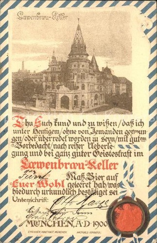 Bier löwenbräu keller - bier, löwenbräu-keller