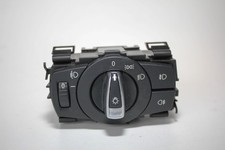 BMW E82 E90 E91 LCI Bedieneinheit Licht Lichtschalter Nebel Silber Chrom 9169405