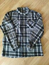 W.Neu Herren Hemd Infinity Gr.XL Männer Grau Warm