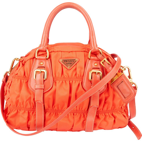 Prada quilted nylon - nylon, bauletto