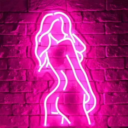 Neon led schild frauen - frauen, hintern