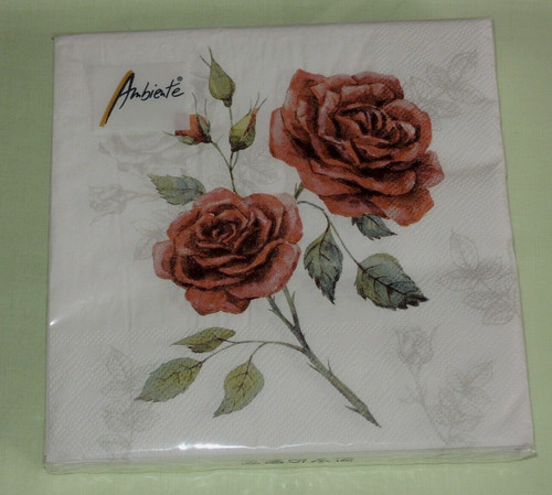 Servietten rosen packung - rosen,