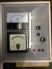 Stabilisiertes Hochvolt Netzteil regelbar von 0 - 490 Volt 200 mA / 100 mA