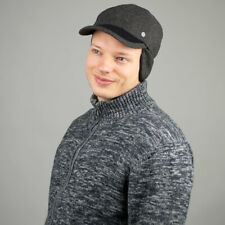 Bugatti Baseball Cap - Schirmmütze mit Ohrenklappen Nackenschutz - Wollmütze Cap