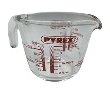 PYREX Messbecher Glas 500 ml Messkrug Küchengeräte Kochen Backen Messen Top
