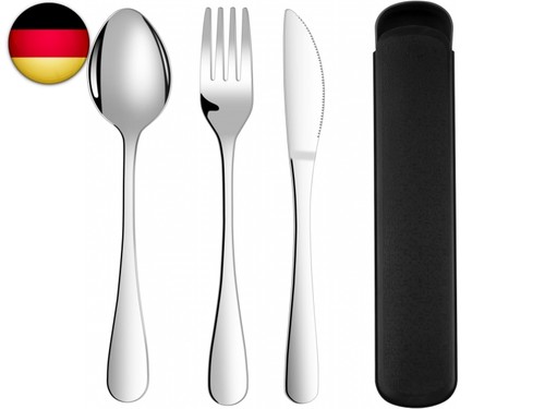 Camping besteck mit etui - mit, etui,
