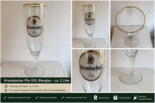 Krombacher pils glas - krombacher, 2