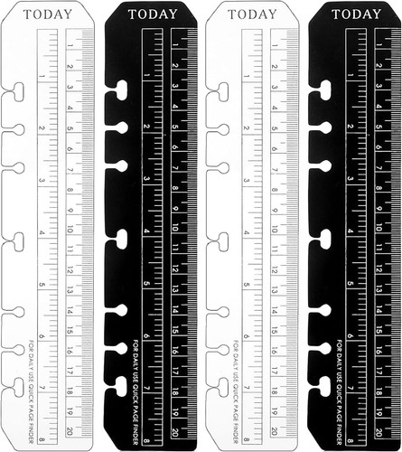 Lesezeichen lineal aus pvc - lineal,