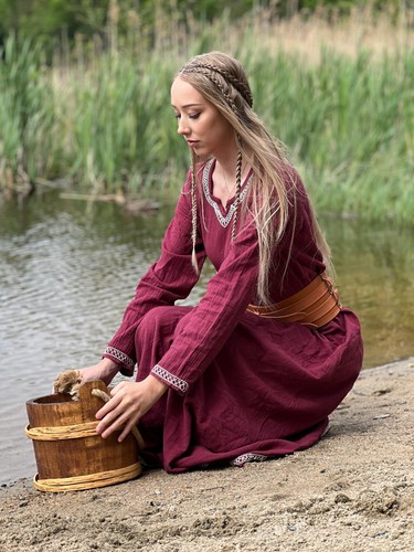 Wikingerkleid rot - wikingerkleid,