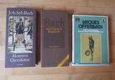 Johann Sebastian Bach - Jacques Offenbach - 7 MC Kassetten - Matthäus Passion ..