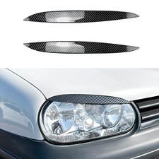 Für Volkswagen GOLF 4 MK4 IV 1997-2006 GFK Auto Frontscheinwerfer Augenlid Dekor