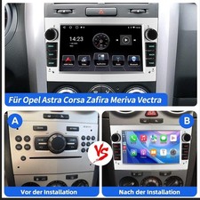 Android14 Apple Carplay Autoradio GPS Für Opel Astra H Corsa C D Meriva Zafira B