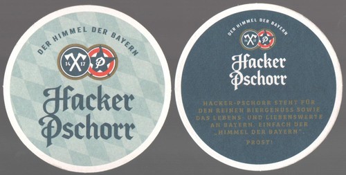 Bierdeckel 2026 hacker pschorr - 2026,