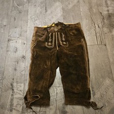 Original Trachten Lederhose Karl Klüber Braun Oktoberfest Tracht gr. 106?