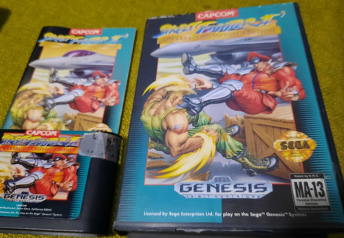 Street fighter sega genesis - (sega,