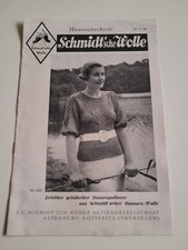 Zeitschrift Schmidt'sche Wolle