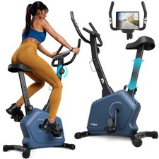 Heimtrainer Fahrrad Ergometer Hometrainer marineblau TX-380MB RIGON TREX SPORT