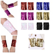 DE Damen Glitzernd Armstulpen