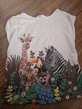 H&M Gr 122/128 T-Shirt Weiß