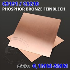 Phosphor Bronze Feinblech
