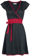 Innocent Kurzes Kleid Damen Hana Dress schwarz/rot