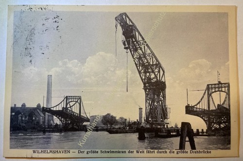 Wilhelmshaven der größte - ak,