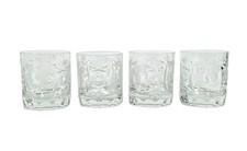 4x Whiskey Tumbler NACHTMANN TRAUBE transparent Bleikristall Glas Becher