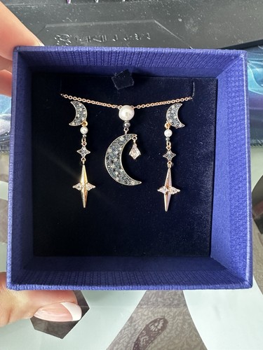 Swarovski set kette und - set,