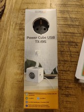 Technaxx Steckdosenwürfel Power Cube TX-195, 4-fach, 2x USB-A, 1x USB-C