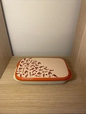 Tupperware Lunchdose Brotdose 590 ml & 120 ml Braun Neu 