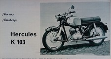 Motorrad 3/1962, BSA  A 50 / A65, Hercules 103, Bianchi Twin, Bridgestone 50 ccm