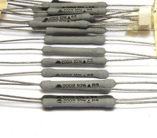 50x Leistungs-Widerstand / Kathodenwiderstand, SKA3, 200 Ohm, 3W, NOS