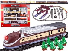 Riesige realistische Eisenbahn