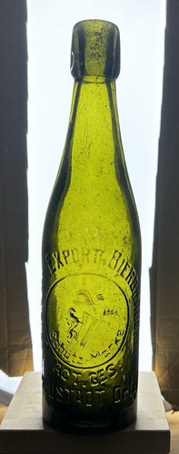 Alte bierflasche brauerei - bierflasche,