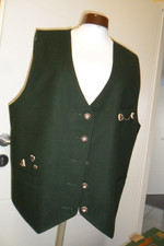 Damen-Trachten-Weste, Gr. 44, "Hammerschmid", 80% Schurwolle, 20% Polyamid, NEU!