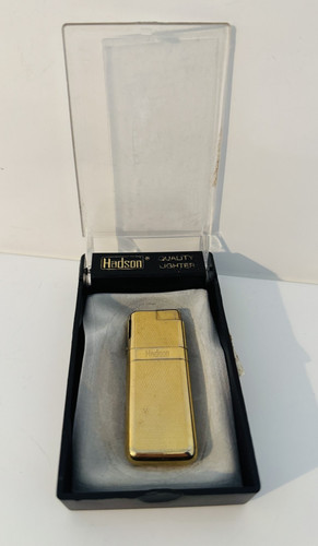 Vintage hadson gold feuerzeug - hadson,