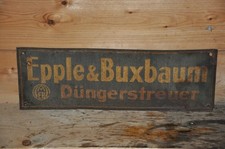 Altes blechschild 20er - altes,