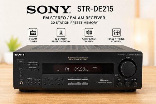 Sony receiver str - str-de, 215