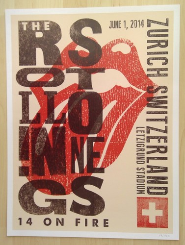 Rolling stones fire - stones, 14