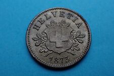 Schweiz, 10 Rappen 1873 B