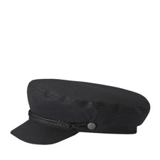 Brixton Fiddler Cap Black Herringbone Matrosenmütze Schirmmütze Schwarz