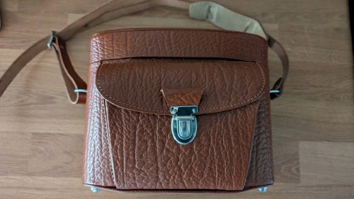 Foto ledertasche vintage - ledertasche,