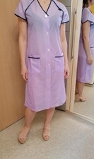 Sexy Kittel Schürze Dederon DDR Hausfrau Glanz