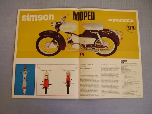 Simson moped spatz - moped, 2,3
