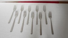 10 WMF Boston Menü Gabel Besteck Teile Zusatzbesteck gut erhalten