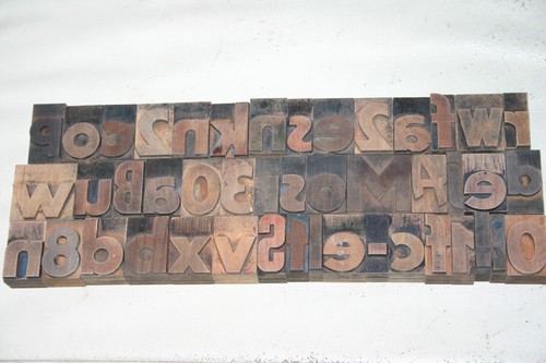 Holzbuchstaben 45mm lettern - holzbuchstaben,