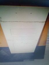 KüchenTür Front Möbelfront Tür B 45cm, H 78cm weiß Lack Geschirrspüler Neu