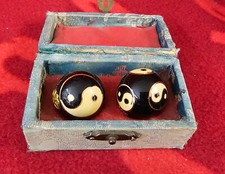 Meditationskugeln Chinesische Klangkugeln  Qigong in Schatulle unbenutzt